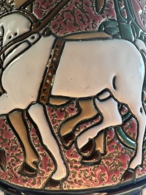 Czechoslovak Secessionist · Ceramic Ewer with Chariot — view 8