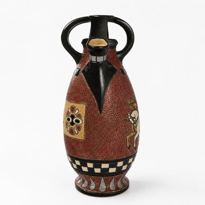 Czechoslovak Secessionist · Ceramic Ewer with Chariot — view 6
