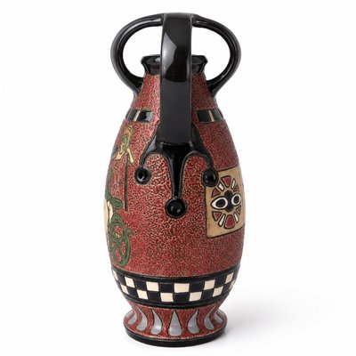 Czechoslovak Secessionist · Ceramic Ewer with Chariot — view 5