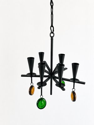 Gunnar Ander for Ystad-Metall · Four-Arm Hanging Candelabrum — view 7