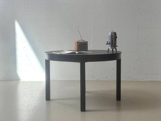 Ausziehbarer Bjorsta Esstisch in Schwarz-Braun von Ikea