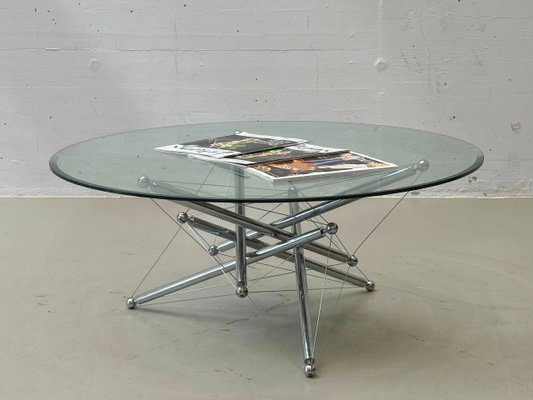 Tensegrity 713 Coffee Table by Theodore Waddell for Cassina, 1973