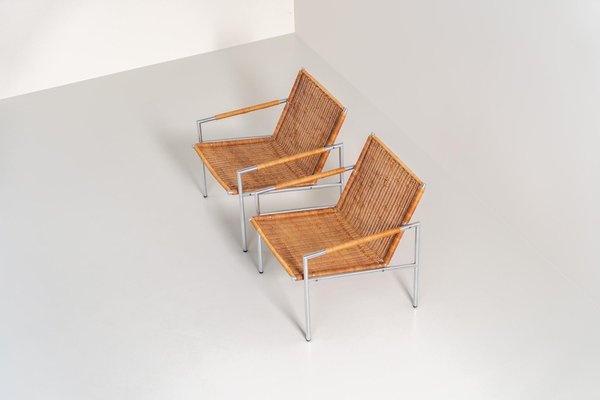 Modernist SZ01 Armchairs by Martin Visser for Spectrum, 1960s, Set