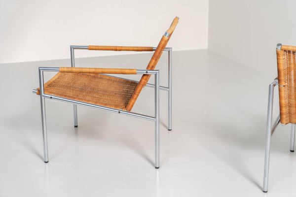 Modernist SZ01 Armchairs by Martin Visser for Spectrum, 1960s, Set