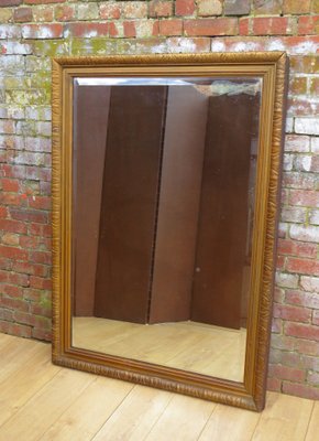 Antique French Gilt Wood Wall Mirror With Mercury Plate For At Antique French Gilt Wood Wall Mirror With Mercury Plate 1