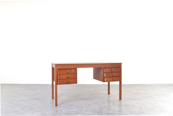 事務机・学習机 Denmark vintage DESK teak 60s Mid-Century Modern Danish Teak Desk from Domino Møbler, 1960s for