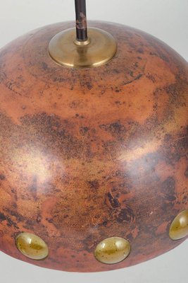 Copper Pendant Lamp with Glass Lenses by Nanny Still for RAAK