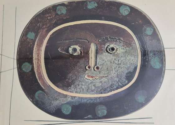 After Pablo Picasso, Céramiques De Picasso, 1948, Polychrome