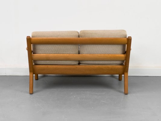 Vintage Danish Oak Sofa by Juul Kristensen, 1970s for sale at Pamono