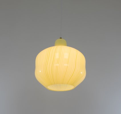 Venini ムラーノガラス ベネチアングラスMURANO 50s 60s Hand-Blown Murano Glass Pendant by Massimo Vignelli for Venini