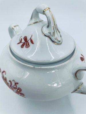Antike Zuckerdose aus Porzellan von Carl Teichert für Meissen, 1930 bei Pamono kaufen