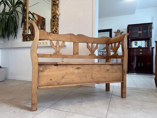 Farmhaus Küchenbank aus Weichholz bei Pamono kaufen