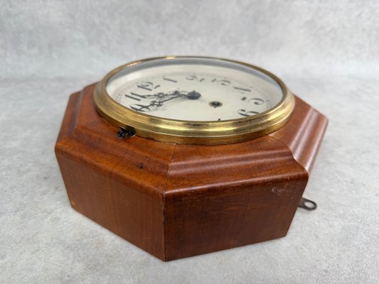 Junghans Vienna Secession Wall Clock by Adolf Loos, 1920s for sale
