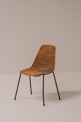 Basket Chairs by Gian Franco Legler, 1951, Set of 6 for sale at Pamono