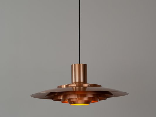 Vintage Danish P376 Pendant Lamp by Fabricius Kastholm for Nordisk