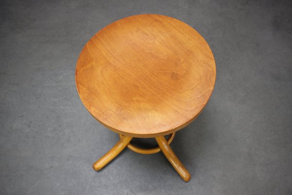 Vintage Adjustable Piano Stool by Tatra Furniture, Czechoslovakia