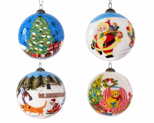 Central European · Hand-Painted Christmas Ornaments — view 1