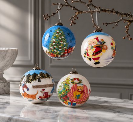 Central European · Hand-Painted Christmas Ornaments — view 2