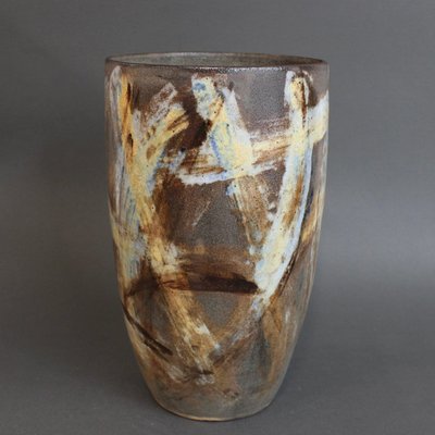 Vintage French Ceramic Vase from Alexandre Kostanda, 1960s for