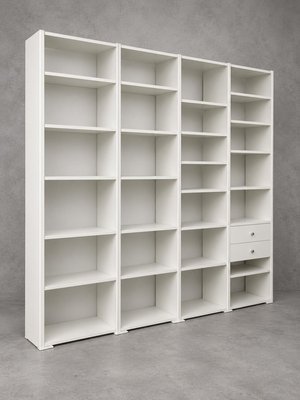 Offenes modulares Regalsystem in Weiß von Interlübke bei Pamono kaufen