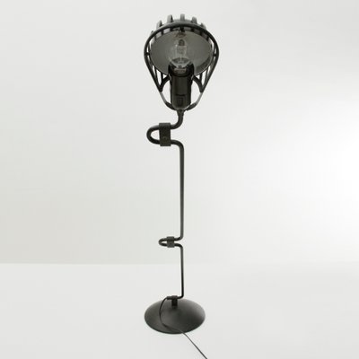 Igloo Black Metal Desk Lamp By Tommaso Cimini For Lumina 1980s