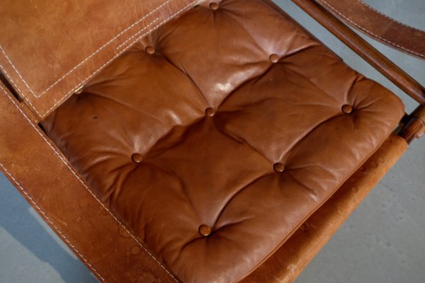 Vintage Sirocco Safari Chair by Arne Norell, 1960s for sale at Pamono