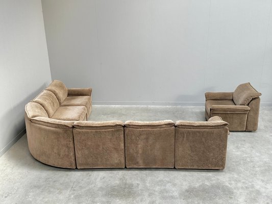 Large Vintage Modular Sofa from Musterring International, Germany, 1970s, Set of 7