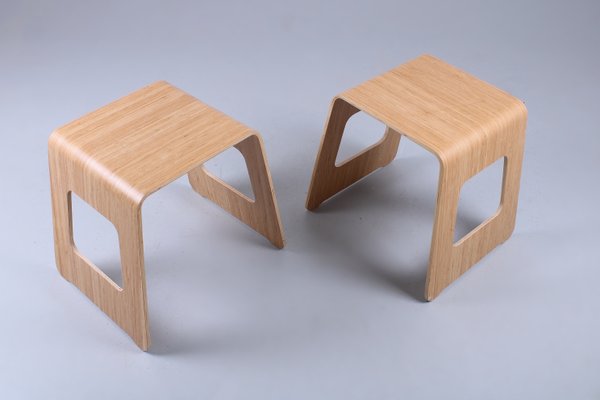 Bengthakan Bamboo Stools from Ikea, 2000s, Set of 2 for sale at Pamono