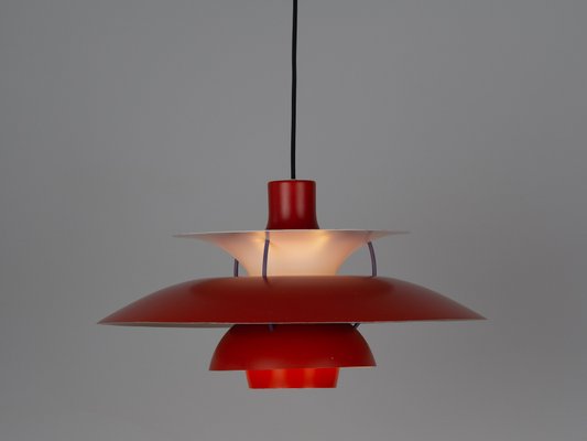 Vintage Danish PH 5 Lamp by Poul Henningsen for Louis Poulsen