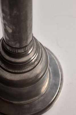 Art Nouveau Pewter No. 696 Table Lamp by Just Andersen, Denmark