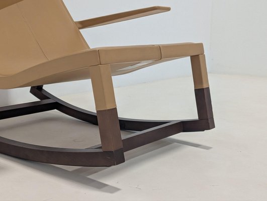 Dondo Rocking Chair from Poltrona Frau for sale at Pamono