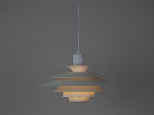 Vintage Danish Verona Pendant Lamp by Kurt Wiborg for Jeka, 1980s
