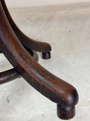 Art Deco Adjustable Piano Stool from Fischel, Former