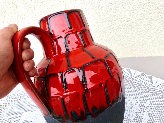 Lava Ceramic Vase by Heinz Siery for Carstens Tönnieshof, 1960s