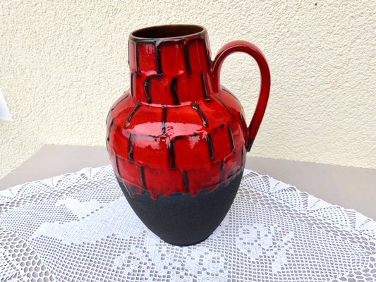 Lava Ceramic Vase by Heinz Siery for Carstens Tönnieshof, 1960s