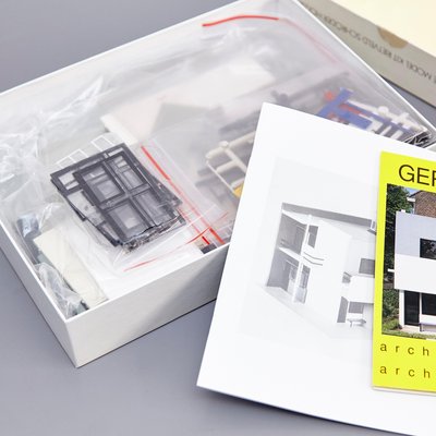 Rietveld Schröder House Toy Model by Gerrit Thomas Rietveld, 1987