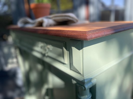 Antique Vertical Credenza in Fir, 1890s for sale at Pamono