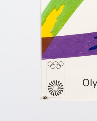 Olympia Lithograph Poster by Piero Dorazio, 1972 for sale at Pamono