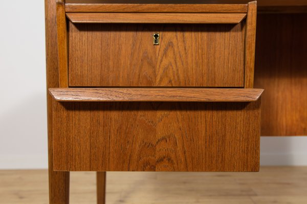 Mid-Century Teak Desk by Gunnar Nielsen Tibergaard, Denmark, 1960s