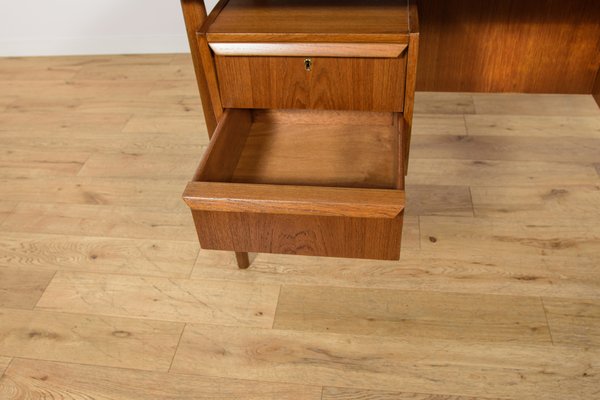 Mid-Century Teak Desk by Gunnar Nielsen Tibergaard, Denmark, 1960s