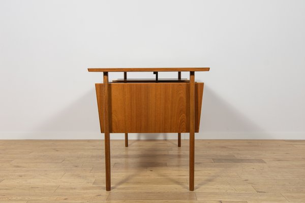 Mid-Century Teak Desk by Gunnar Nielsen Tibergaard, Denmark, 1960s