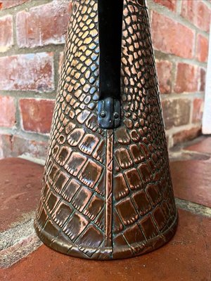 Antique Arts and Crafts Copper Hot Water Jug from Joseph Sankey