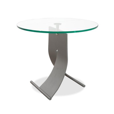 Glas 5170 Couchtisch in Silber von Rolf Benz
