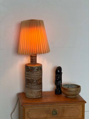 ジャグ tue poulsen Table Lamp in Partially Glazed Stoneware by Tue Poulsen, Denmark