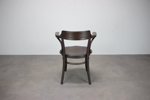 Vintage B3 Bentwood Armchair from Thonet, Czechoslovakia, 1920s