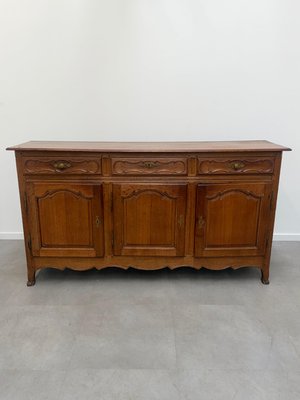Antique French Oak Sideboard, 1800s for sale at Pamono
