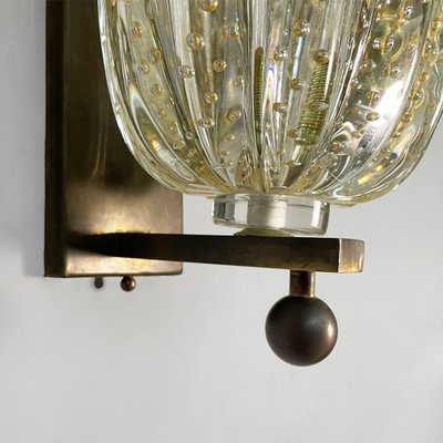 MURANO GLASS toso selezione ウォールランプ 壁面照明 Mid-Century Italian Modern Murano Glass Wall Lamps attributed to