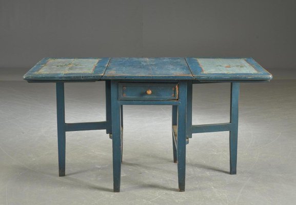 Antique Swedish Painted Folding Table For Sale At Pamono Antique Swedish Painted Folding Table 1 - Antique Swedish Painted Folding Table For Sale At Pamono
