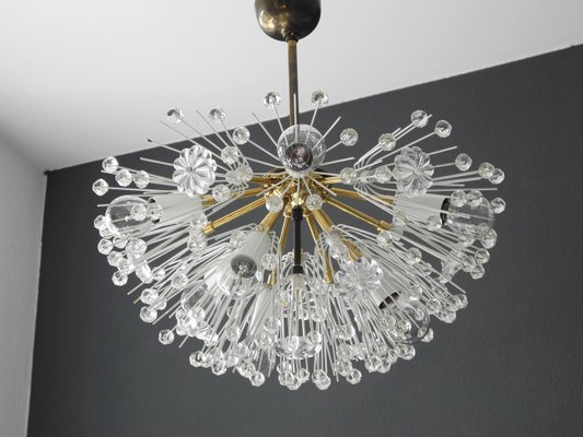 Mid Century Modern Starburst Ceiling Lamp By Emil Stejnar For