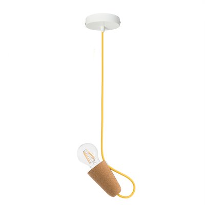 Sininho Pendant Lamp In Light Cork With Yellow Wire From Galula For At Pamono Sininho Pendant Lamp In Light Cork With, What Is Yellow Wire On Light Fixture
